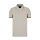 Emporio Armani 8N1FB3 Pique Tip Polo Shirt - 643 Beige - Escape Menswear