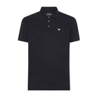 Emporio Armani 8N1FQ2 Mercerised Polo Shirt - 920 Navy - Escape Menswear