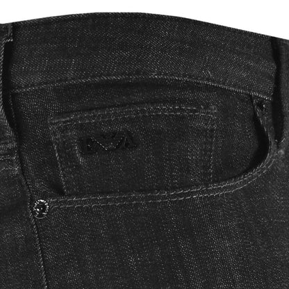 Emporio Armani 8N1J06 1D85Z Jeans - 006 Den Nero - Escape Menswear