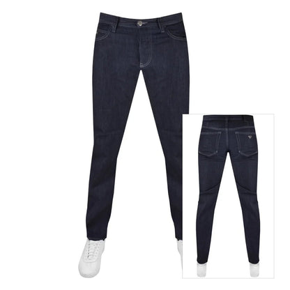 Emporio Armani 8N1J06 1D85Z Jeans - 0941 Dk Blue - Escape Menswear