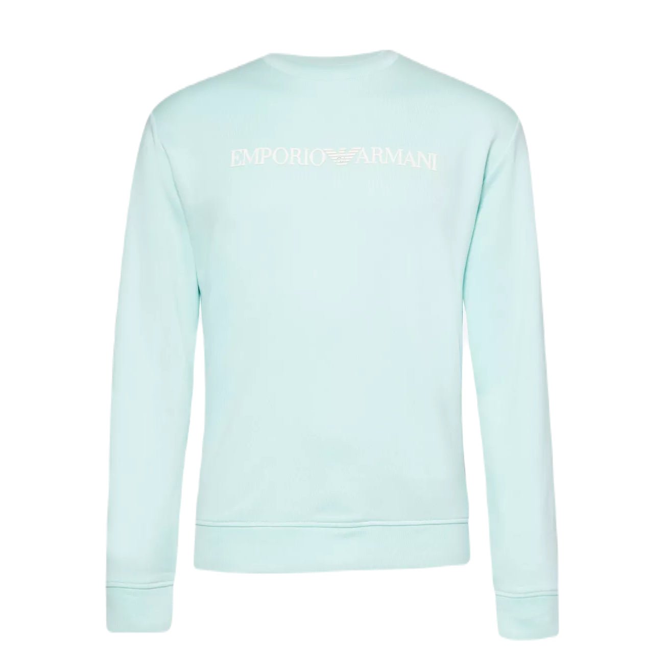 Emporio Armani 8N1MR6 Sweatshirt - 767 Aqua - Escape Menswear