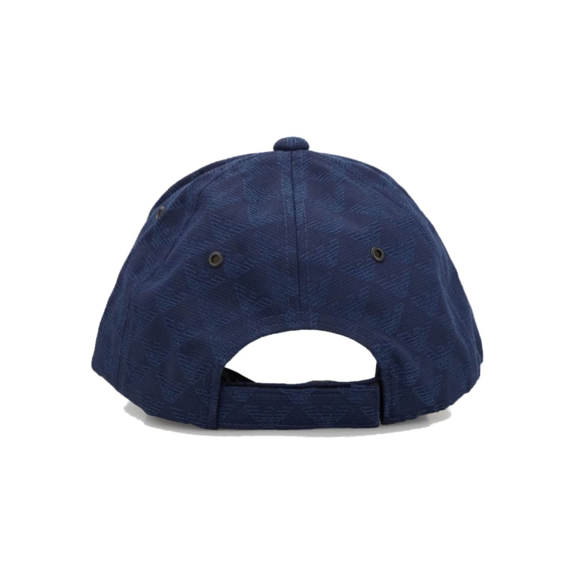 Emporio Armani All - Over Eagle Jacquared Cap - 033 Blue - Escape Menswear