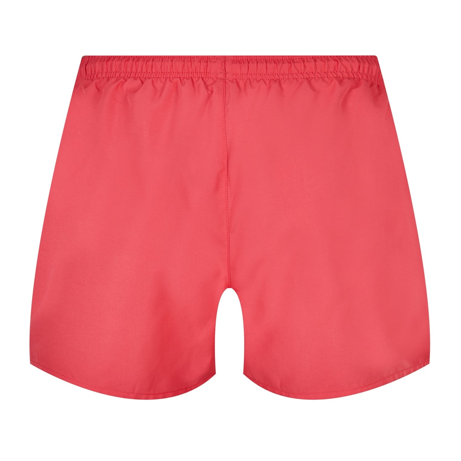 Emporio Armani Boxer Swim Shorts - Red - Escape Menswear
