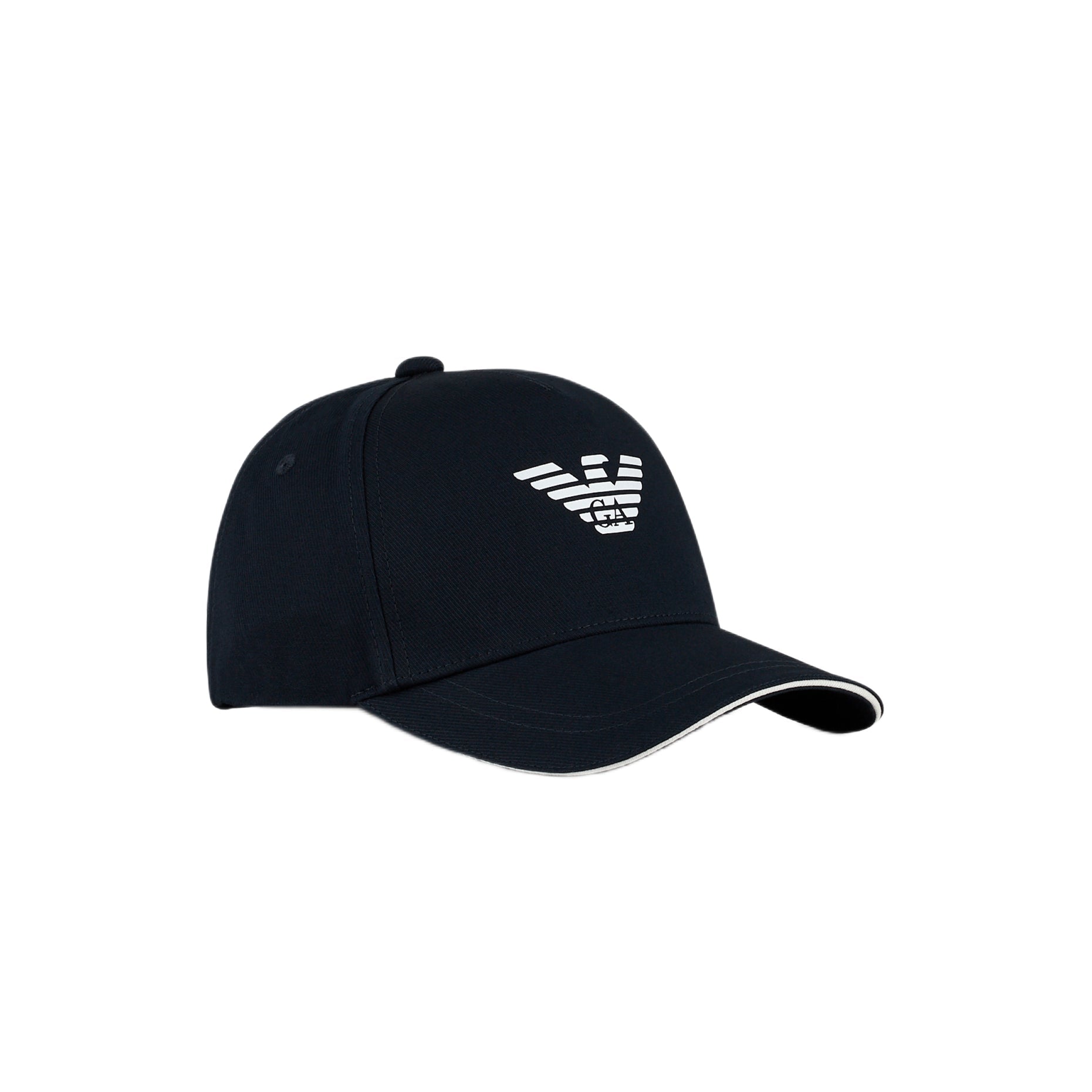 Emporio Armani Eagle Print Baseball Cap - 035 Navy - Escape Menswear