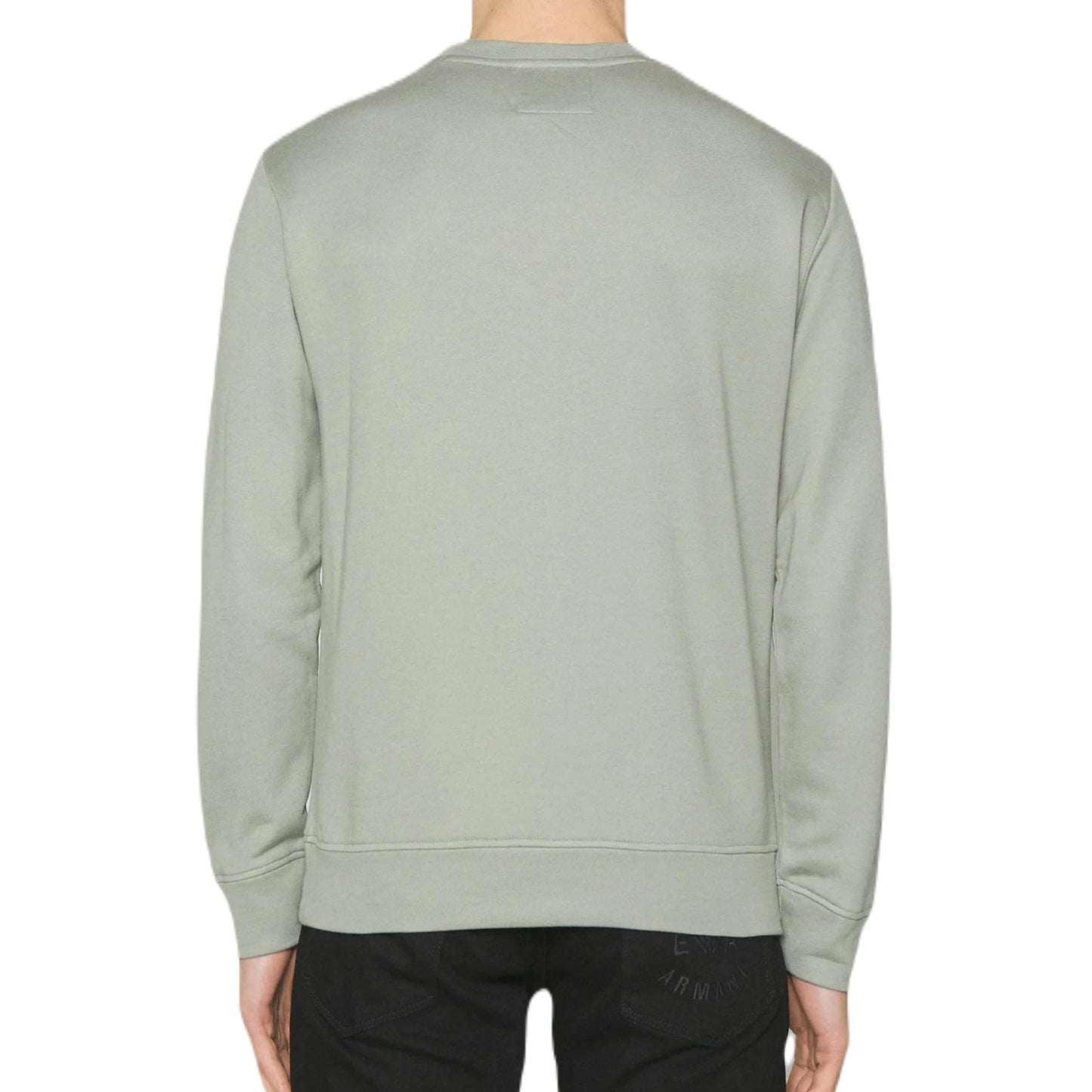 Emporio Armani Eagle Sweatshirt - 594 Salvia - Escape Menswear