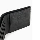 Emporio Armani Embossed Eagle Wallet - 001 Black - Escape Menswear