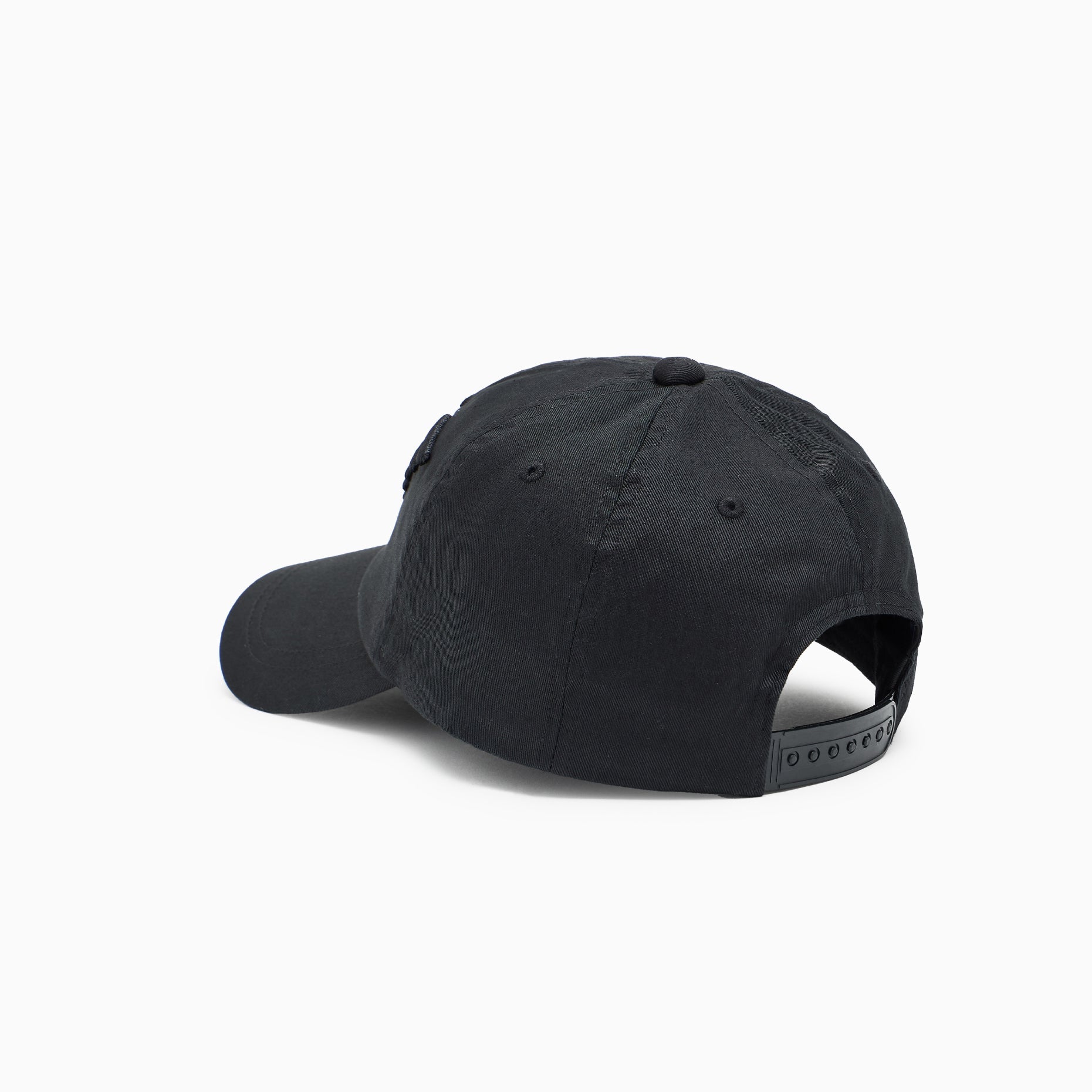 Emporio Armani Embroidered Eagle Cap - 020 Black - Escape Menswear