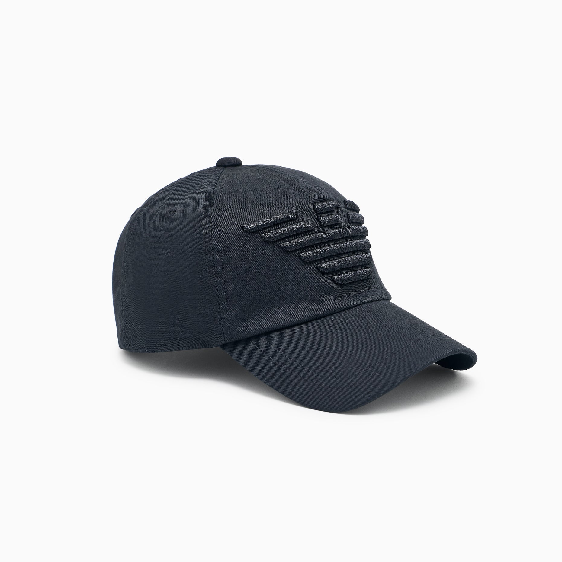 Emporio Armani Embroidered Eagle Cap - 235 Blue - Escape Menswear