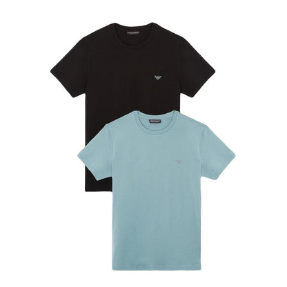 Emporio Armani Endurance T-Shirt - Sea Blue - Escape Menswear