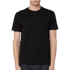Emporio Armani Jacquard Logo T-Shirt - Black - Escape Menswear