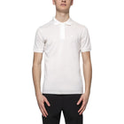 Emporio Armani Jersey Polo Shirt - Snow White - Escape Menswear