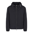 Emporio Armani Nylon Jacquard Eagle Jacket - F995 Navy - Escape Menswear