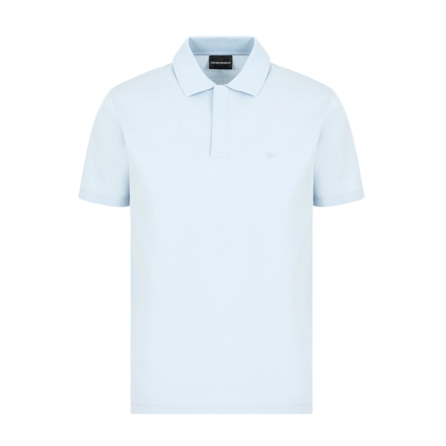 Emporio Armani Travel Essential Polo Shirt - Pearl Blue - Escape Menswear