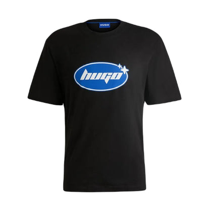 Hugo Blue Nugoclean T-Shirt - Black - Escape Menswear