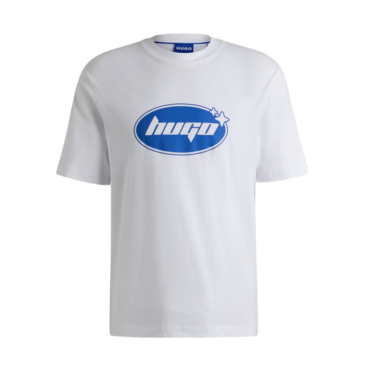 Hugo Blue Nugoclean T-Shirt - White - Escape Menswear