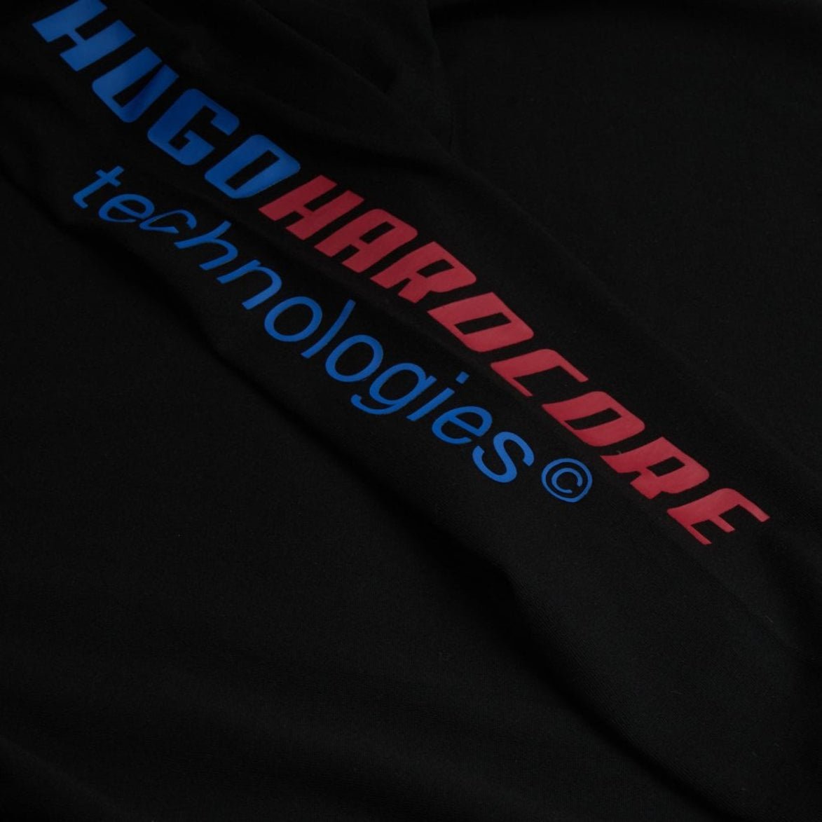 Hugo Blue Nugolong Sweatshirt - 001 Black - Escape Menswear