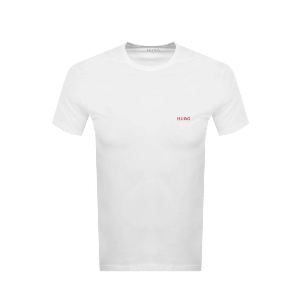 Hugo Crew Neck T - Shirt - White - Escape Menswear