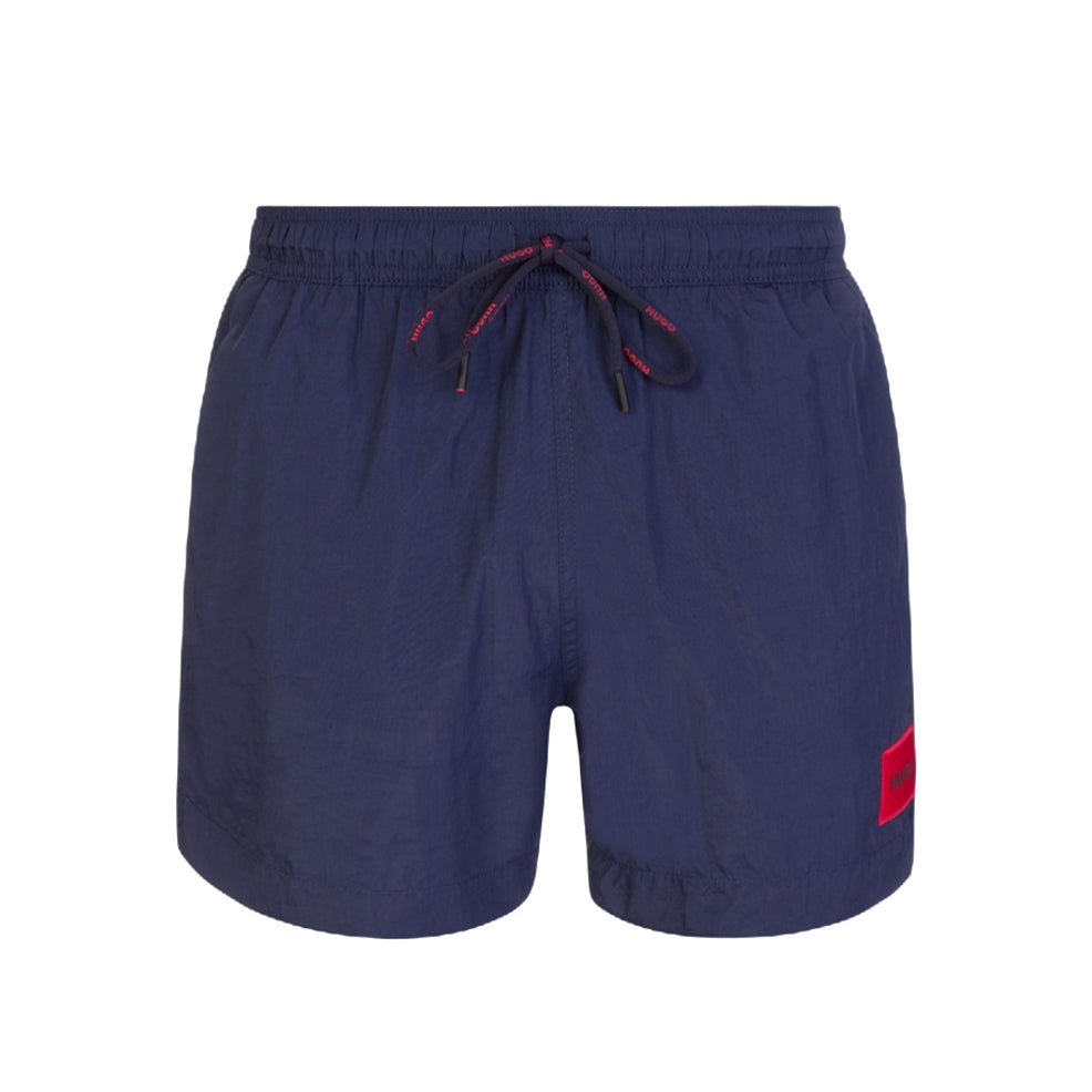 HUGO Dominica Swim Shorts - 405 Navy - Escape Menswear