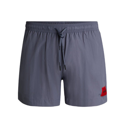 HUGO Dominica Swim Shorts - 423 Med Blue - Escape Menswear