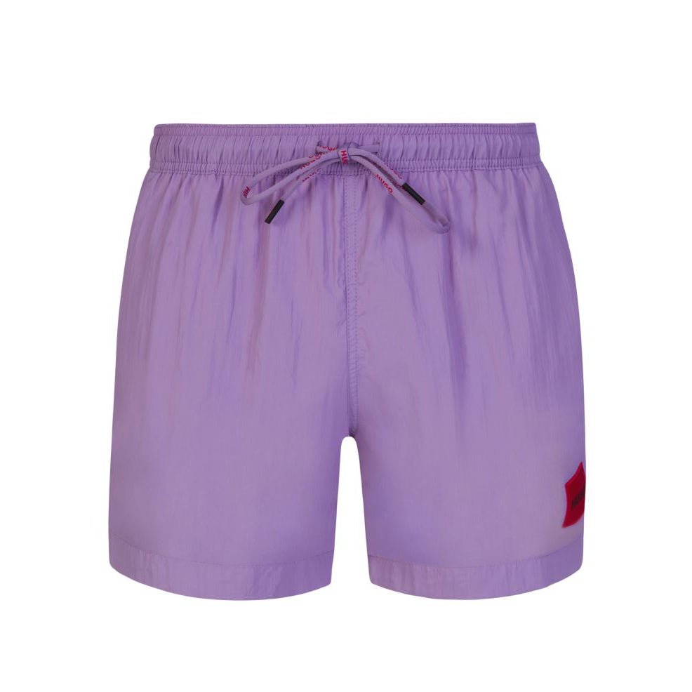 HUGO Dominica Swim Shorts - 564 Dark Lilac - Escape Menswear