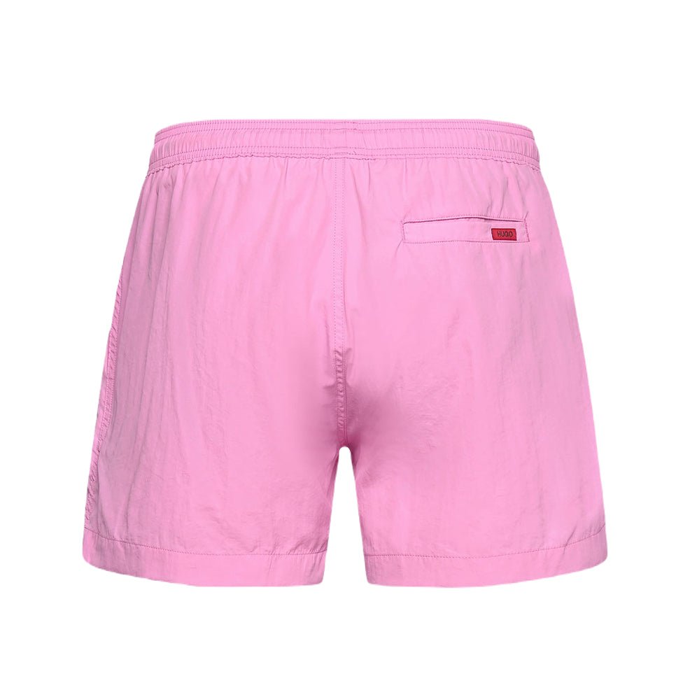 HUGO Dominica Swim Shorts - 661 Pink - Escape Menswear