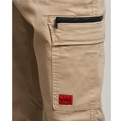 Hugo GILIAN231D Cargo Trouser - 264 Beige - Escape Menswear