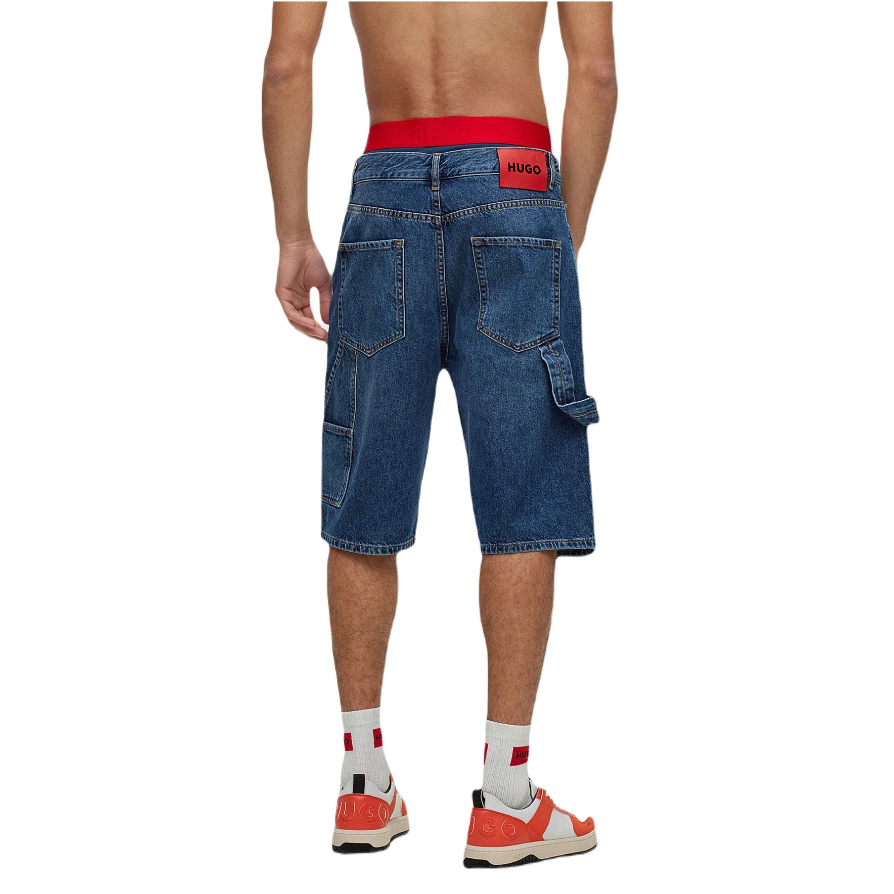 Hugo Hugo 453 Denim Short - 433 Blue - Escape Menswear