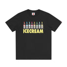 Ice Cream Art Supplies T-Shirt - Black - Escape Menswear