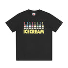 Ice Cream Art Supplies T-Shirt - Black - Escape Menswear