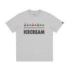 Ice Cream Art Supplies T-Shirt - Heather Grey - Escape Menswear