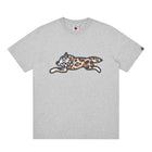Ice Cream Camo Running Dog T-Shirt - Heather Grey - Escape Menswear