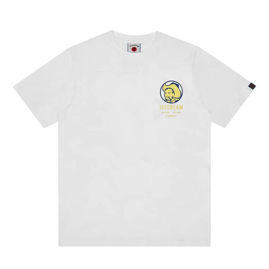 Ice Cream Cowboy T-Shirt - White - Escape Menswear