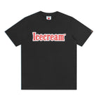 Ice Cream Puff Print T-Shirt - Black - Escape Menswear