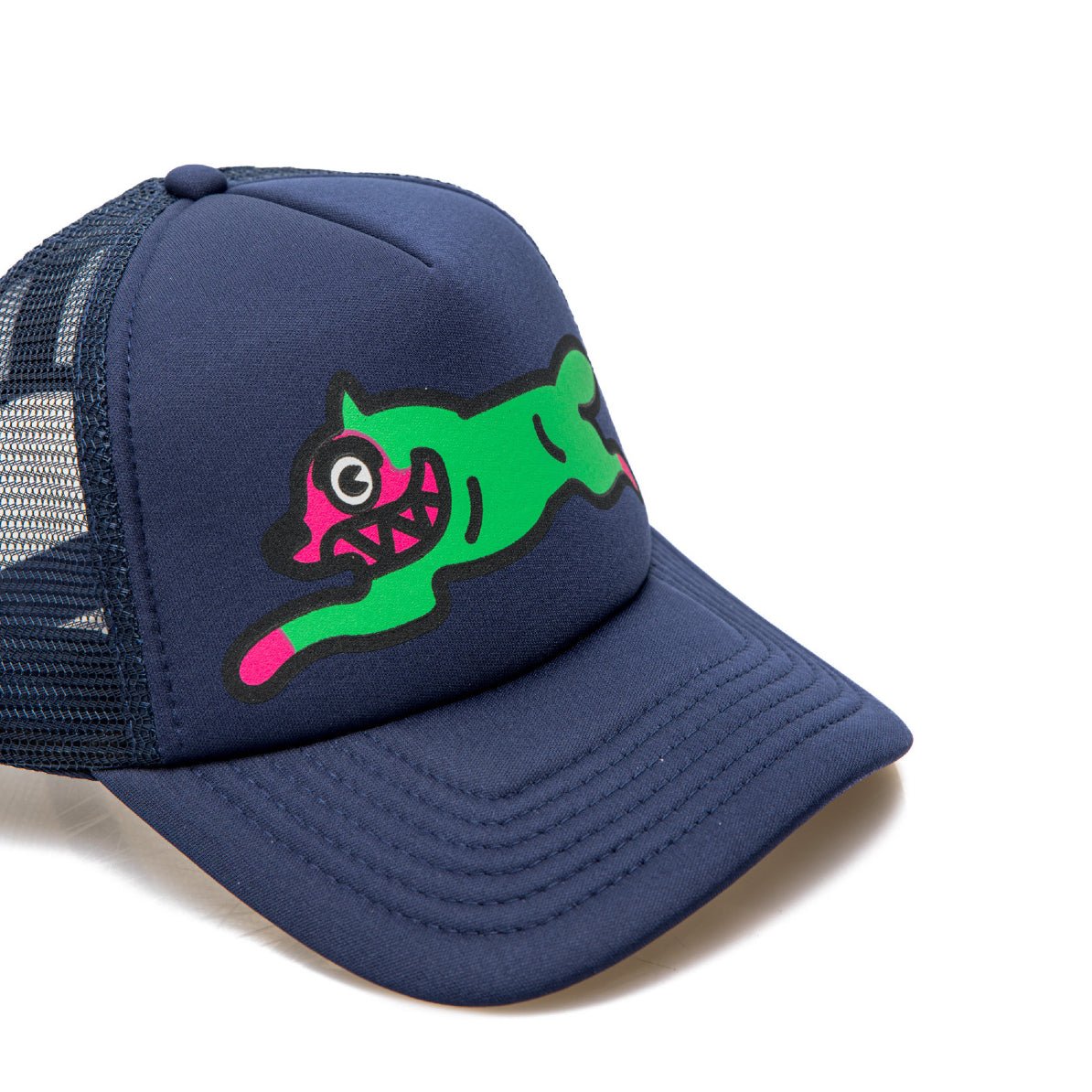 Ice Cream Running Dog Cap - Navy - Escape Menswear