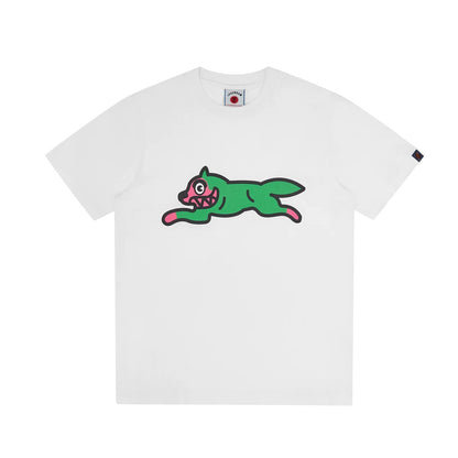 Ice Cream Running Dog T-Shirt - White - Escape Menswear