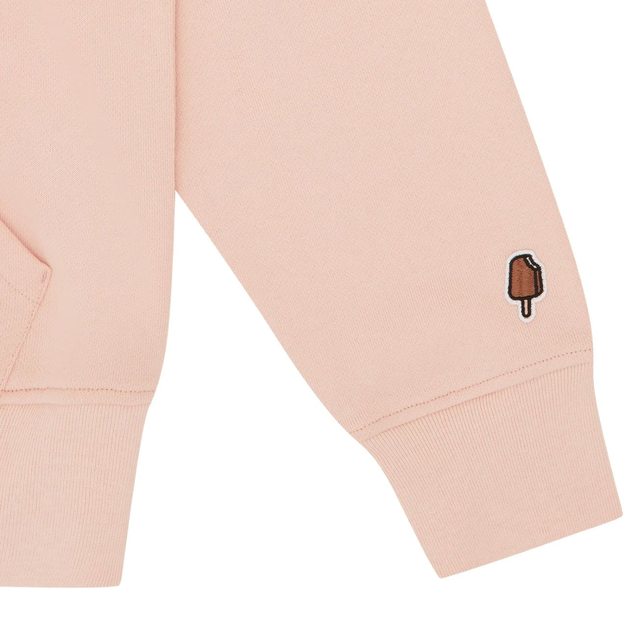 Ice Cream WoodGrain Running Dog Hoodie - Pink - Escape Menswear