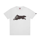 Ice Cream WoodGrain Running Dog T-Shirt - White - Escape Menswear