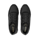 Mallet Popham Gas Trainers - Black/Gold - Escape Menswear