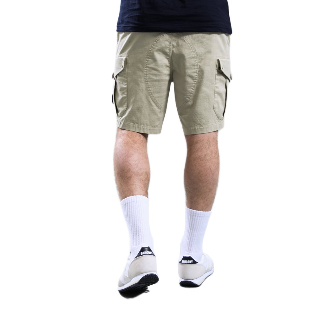 Marshall Artist Ainsdale Cargo Shorts - 043 Stone - Escape Menswear