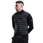 Marshall Artist Aldgate Hybrid Knit Jacket - 001 Black - Escape Menswear