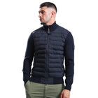 Marshall Artist Aldgate Hybrid Knit Jacket - 003 Navy - Escape Menswear