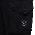 Marshall Artist Arniston Cargo Short - 001 Black - Escape Menswear