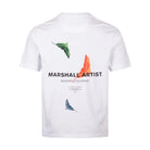 Marshall Artist Aspen T-Shirt - 002 White - Escape Menswear
