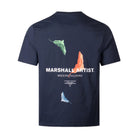 Marshall Artist Aspen T-Shirt - 003 Navy - Escape Menswear