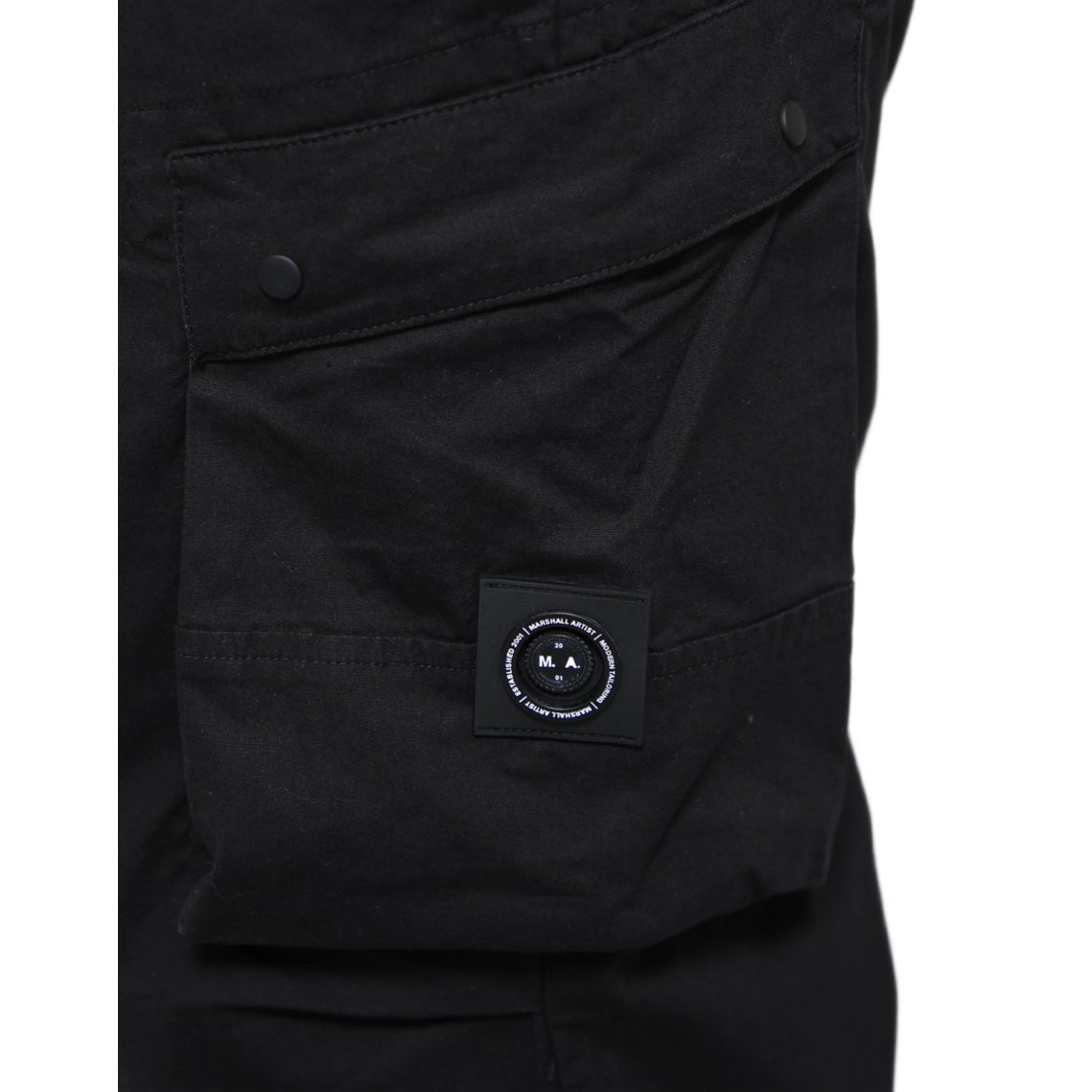 Marshall Artist Drift Cargo Pant - 001 Black - Escape Menswear
