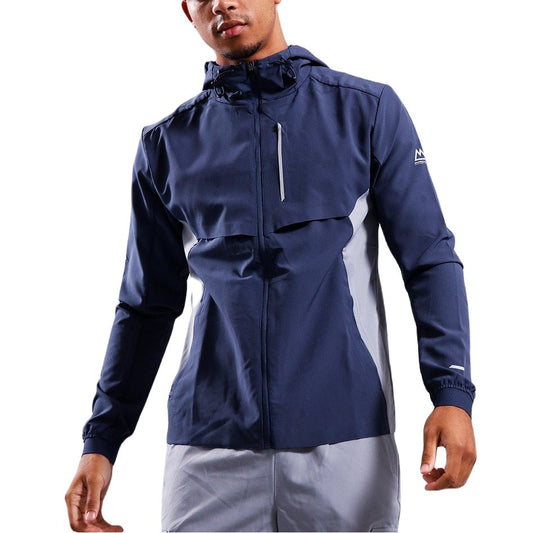 Marshall Artist Elevate Track Jacket - 063 Slate Blue - Escape Menswear