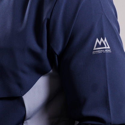 Marshall Artist Elevate Track Jacket - 063 Slate Blue - Escape Menswear