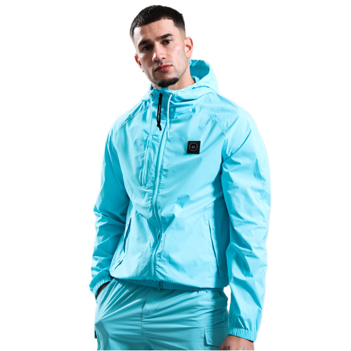 Marshall Artist Fairfax Jacket - 067 Cyan - Escape Menswear