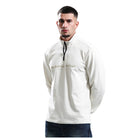 Marshall Artist Microsphere ¼ Zip Sweatshirt - 040 Ecru - Escape Menswear