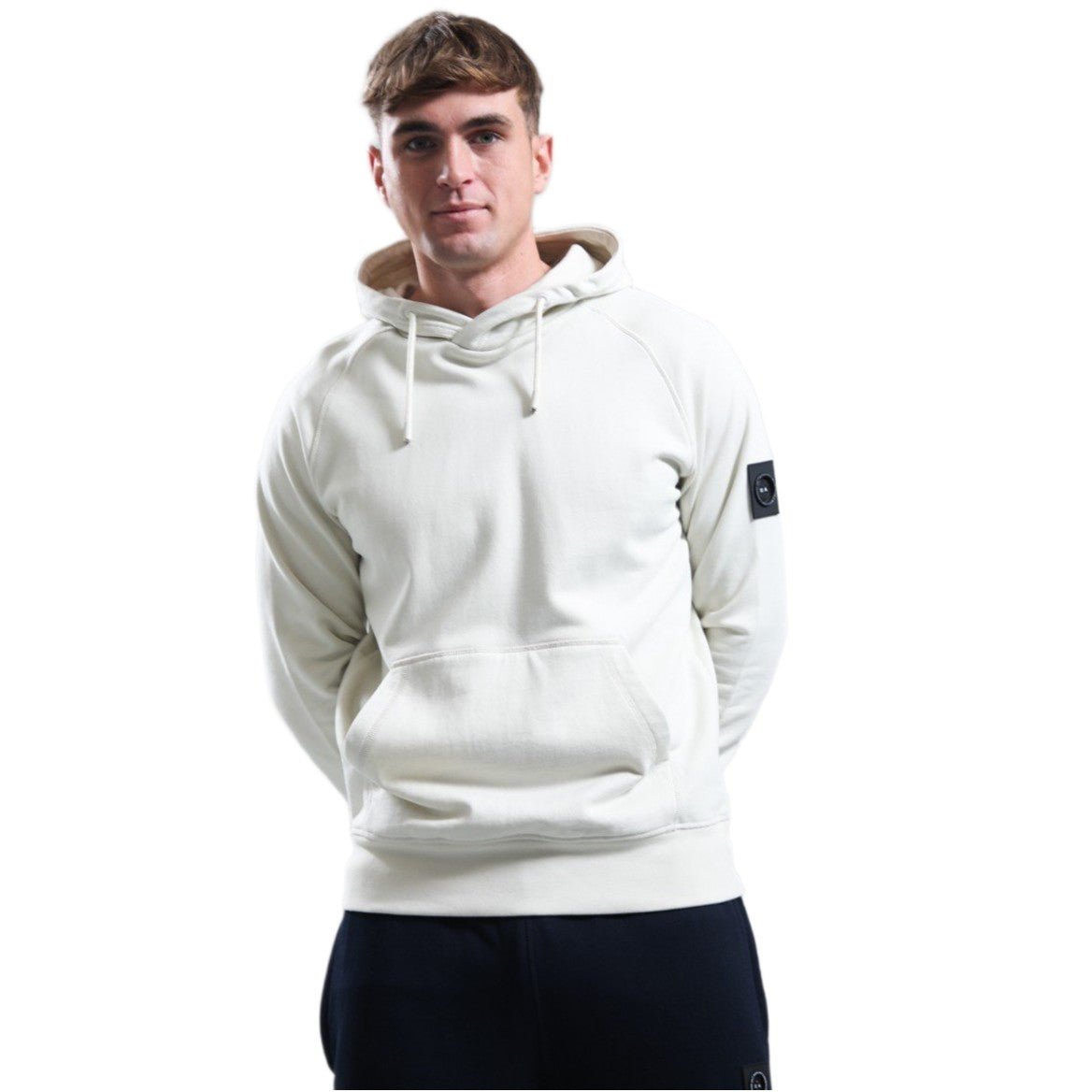 Marshall Artist MSATM11296 OTH Hoodie - 112 Silver Birch - Escape Menswear